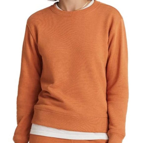 allbirds Women's The R&R Sweatshirt crewneck pullover Terracotta size XL